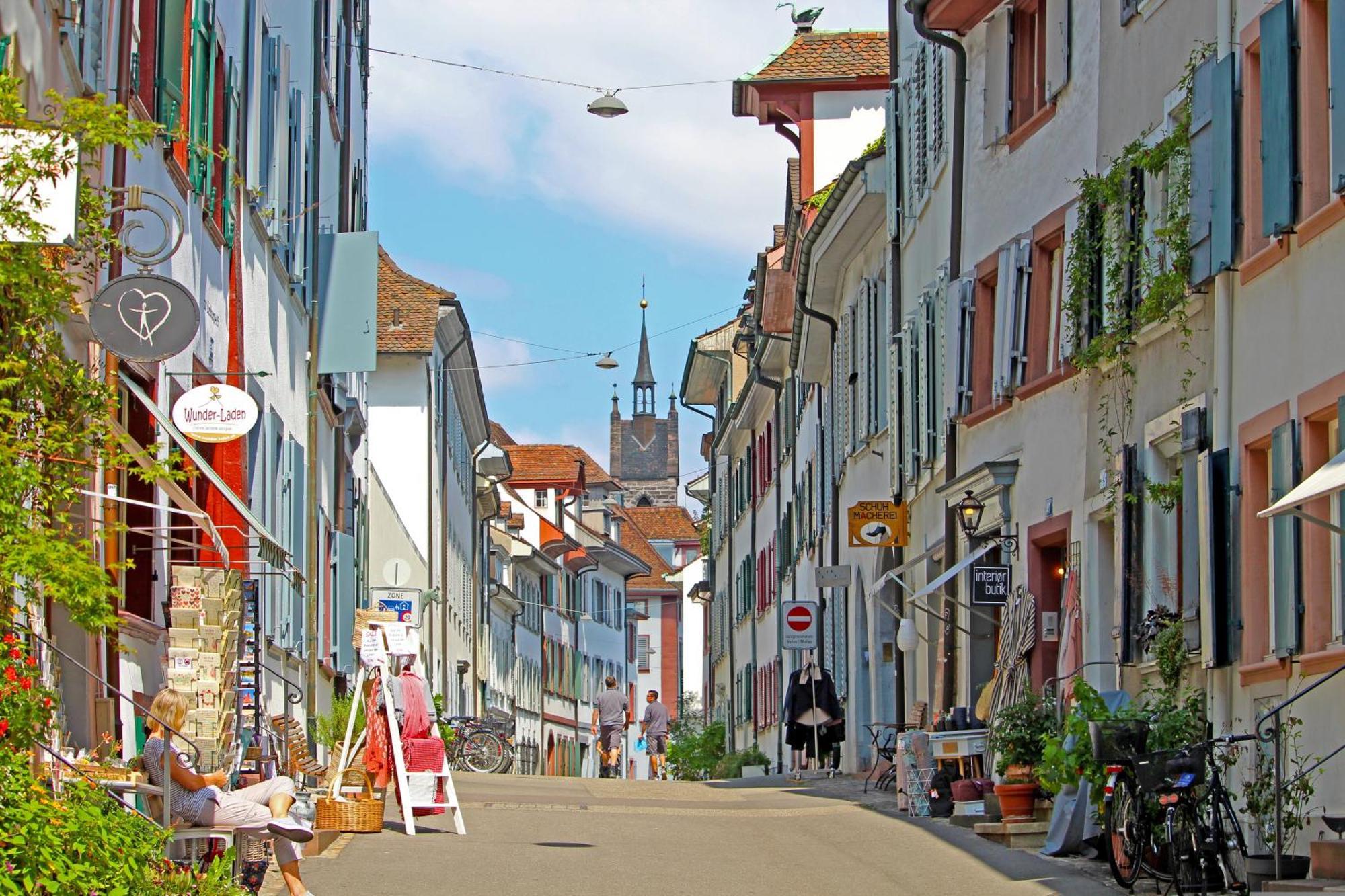City Center Rooftop Studio With Oldtown View Basel Ngoại thất bức ảnh