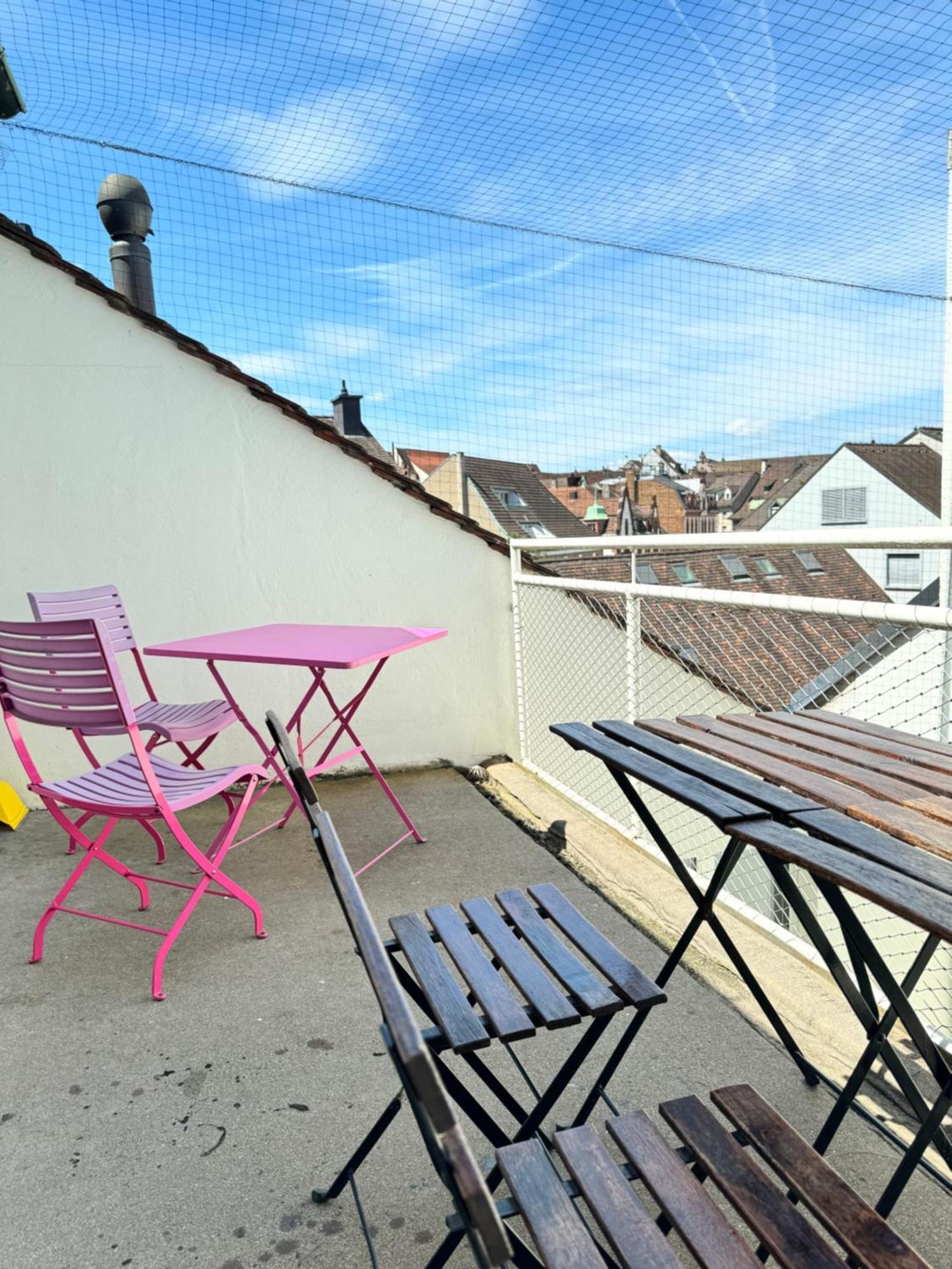 City Center Rooftop Studio With Oldtown View Basel Ngoại thất bức ảnh