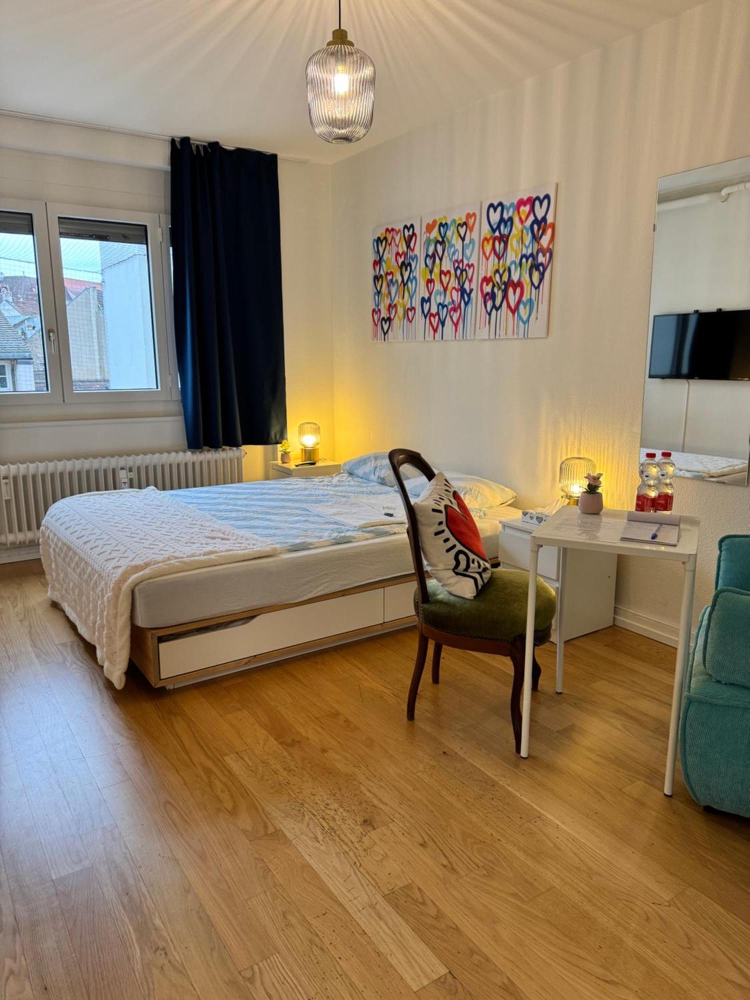 City Center Rooftop Studio With Oldtown View Basel Ngoại thất bức ảnh